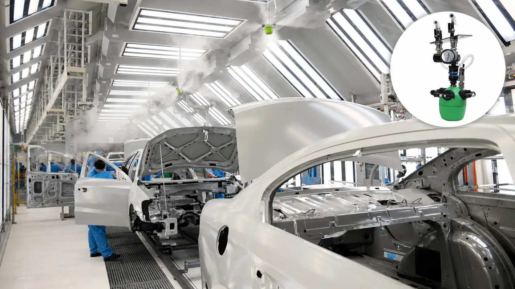 Проект по окраске Mercedes-Benz
