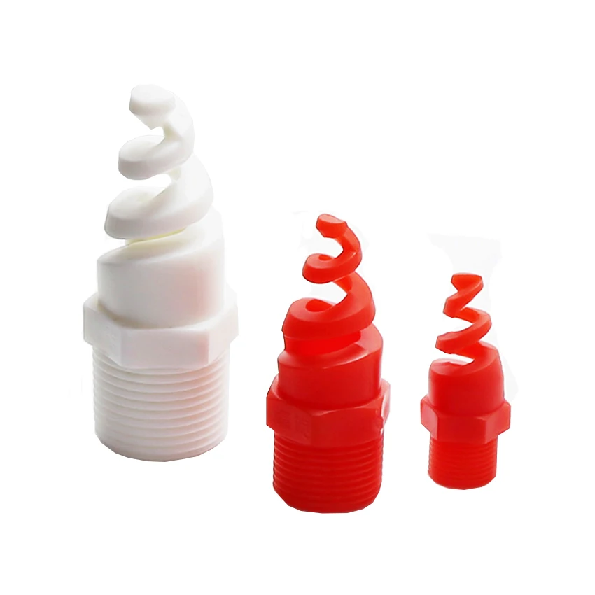PIGTAIL PP PTFE PLASTIC SPIRAL SPRAY NOZZLES1
